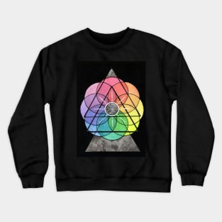 Dark Geometry Crewneck Sweatshirt